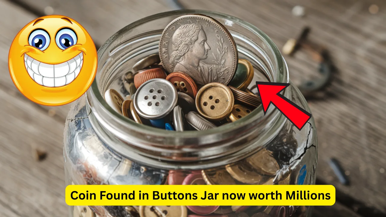 Coin Found in Jar of Buttons