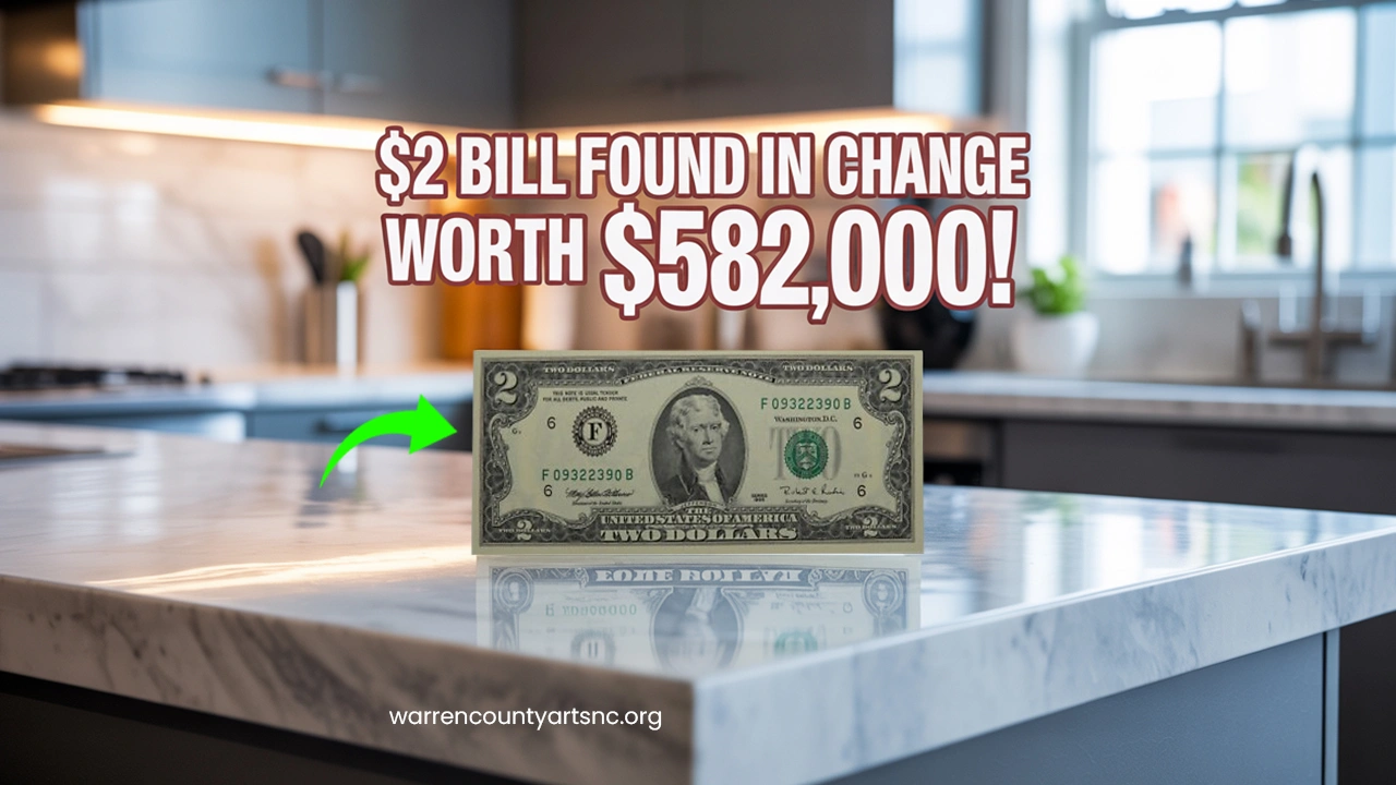 $2 Bill Found in Change Worth $582,000!